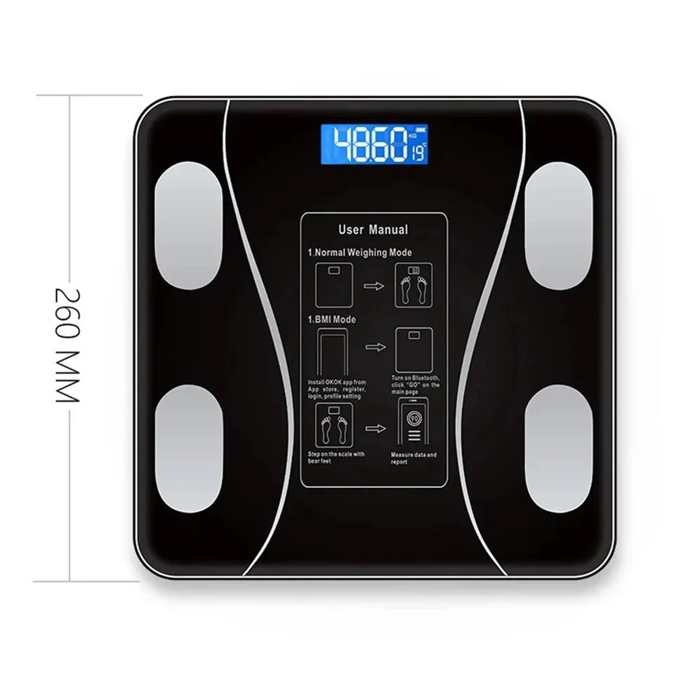 Talec SmartScale™ – Track 13+ Body Metrics |12-Month Warranty