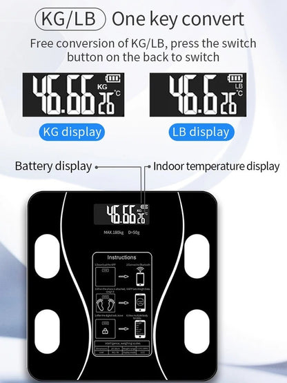 Talec SmartScale™ – Track 13+ Body Metrics |12-Month Warranty