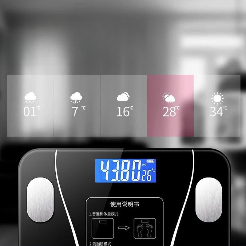 Talec SmartScale™ – Track 13+ Body Metrics |12-Month Warranty
